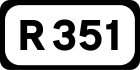 R351 road shield}}