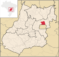 Location in Goiás state