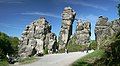 Externsteine in Teutoburg Forest