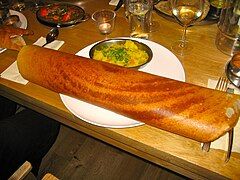 Paper masala dosa