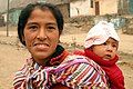 Image 13Amerindian woman with child (from Demographics of Peru)