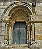 Side portal in the Romanesque Church of Rates