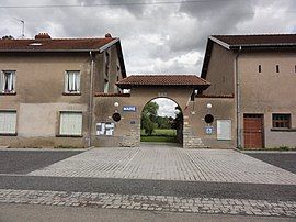 The town hall in Flin