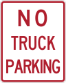 R8-3kT No truck parking