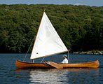 Sailing canoe - Harriman State Park