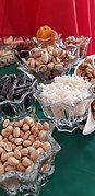 Various nuts, such as walnuts and pistachios, are eaten on Yalda Night.