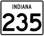 State Road 235 marker