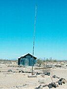 Camp Hyder flagpole.